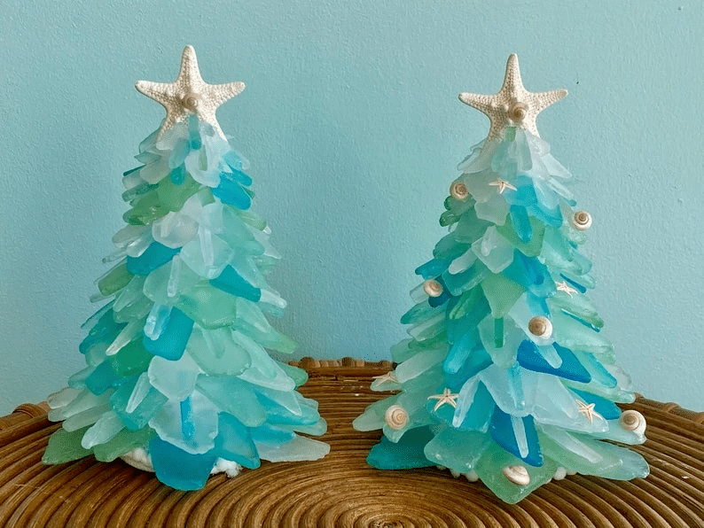 （✨CHRISTMAS PRE SALE-48% OFF✨) CHRISTMAS SEA GLASS TREE