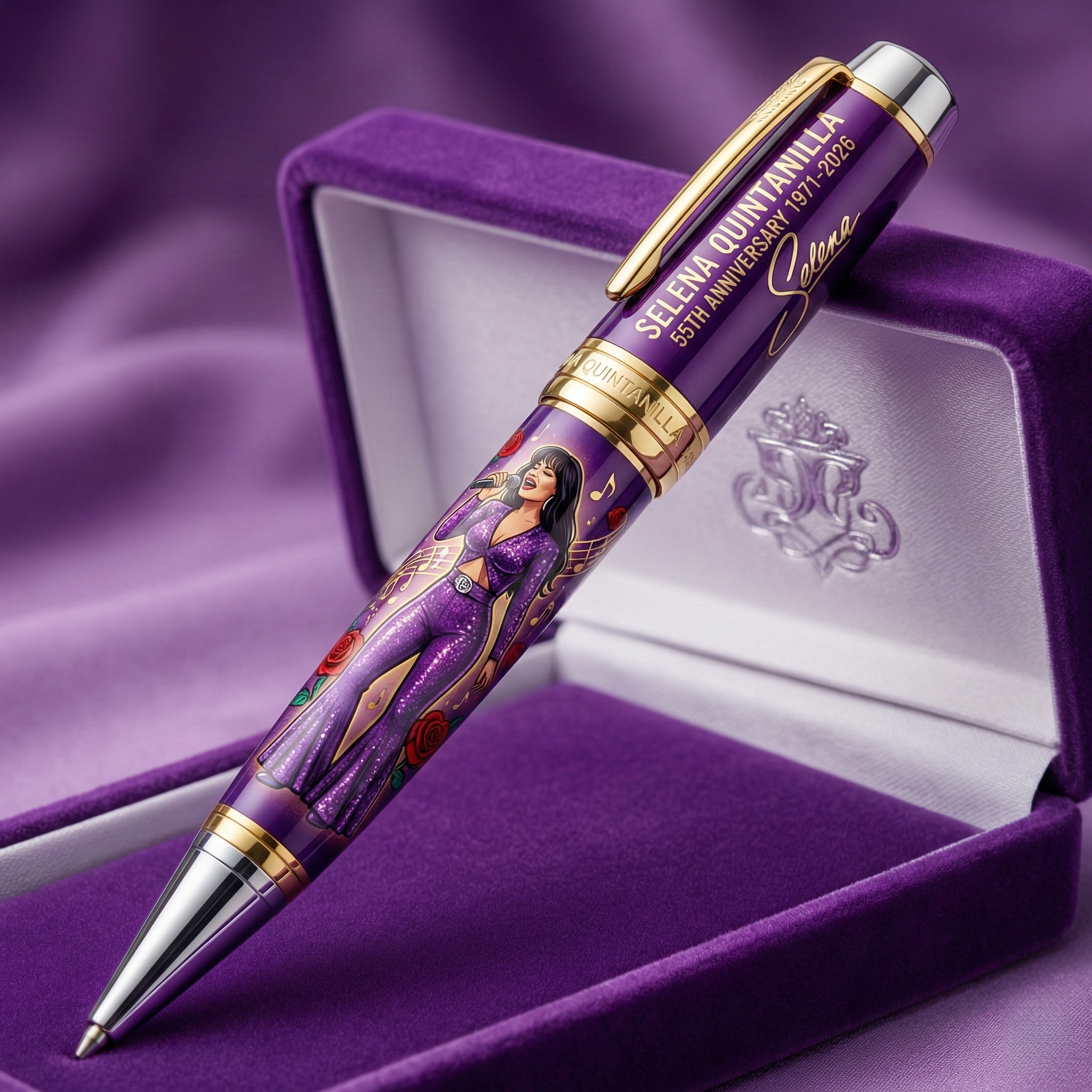 Selena Quintanilla 55th Anniversary Commemorative Pen