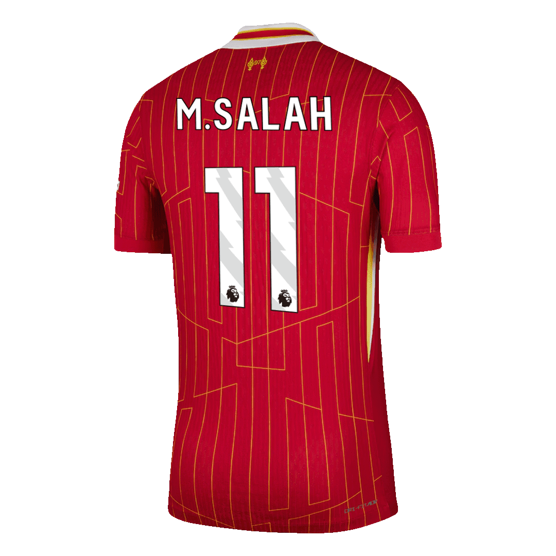 Authentic football jersey M.SALAH #11 Liverpool Home Shirt 2024/25