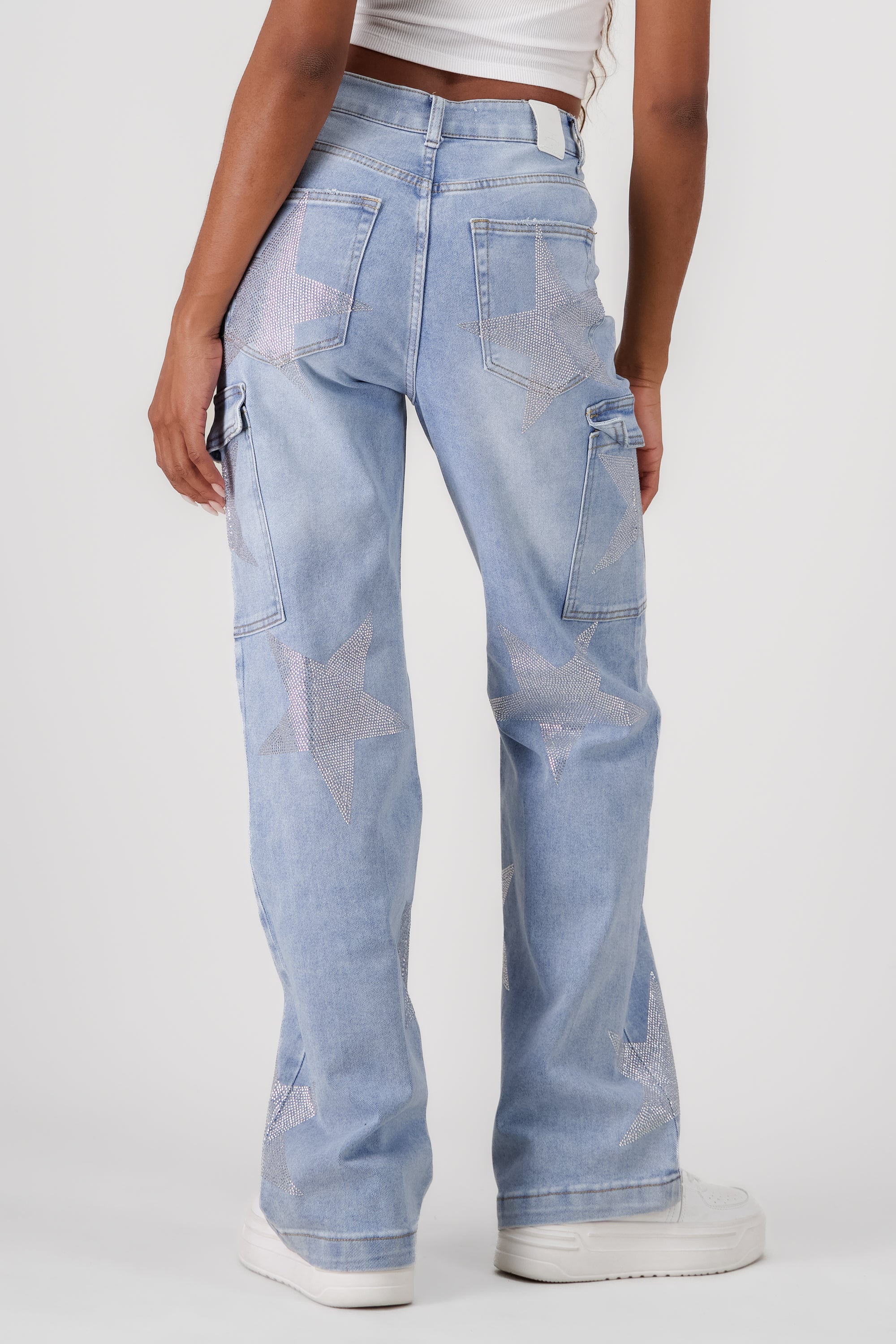 Cargo Wide Leg Jeans