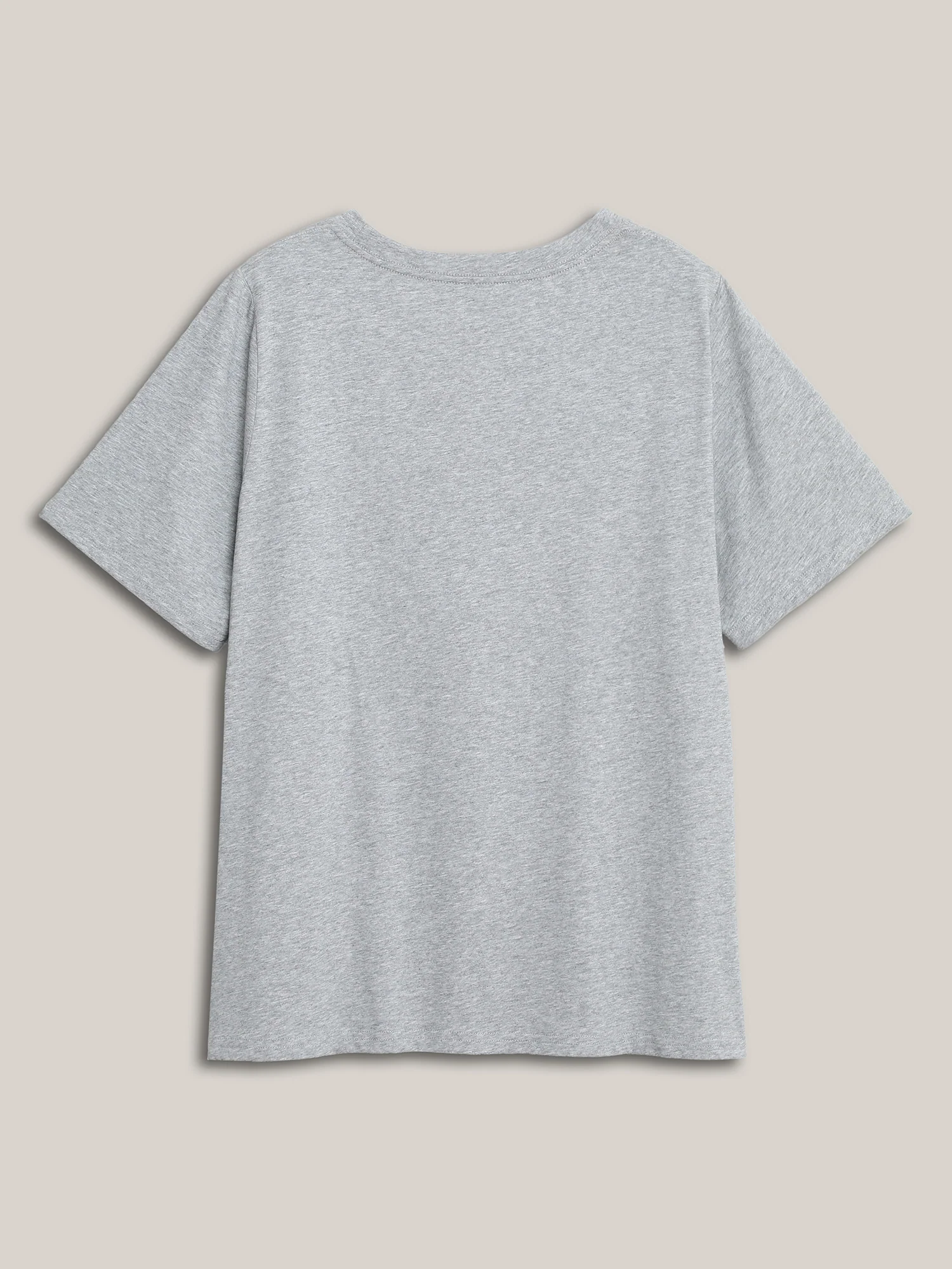 American Flag Round Neck T-Shirt