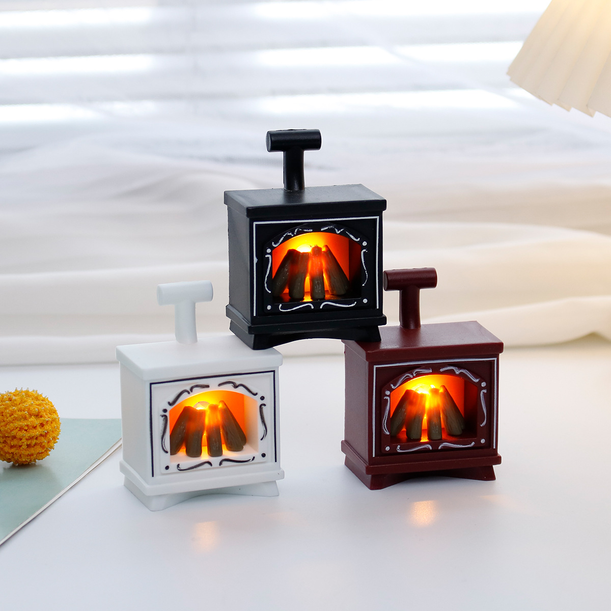 🎄Early Christmas Sale 49% OFF🎄Mini Fireplace Lamp with Flickering LED Flame