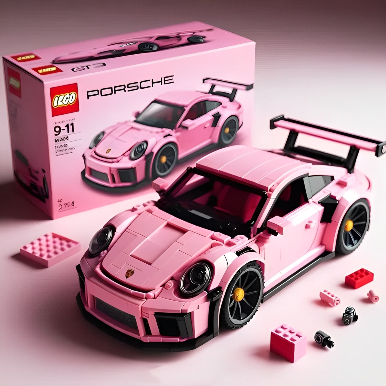 LEGO Building Block Car
