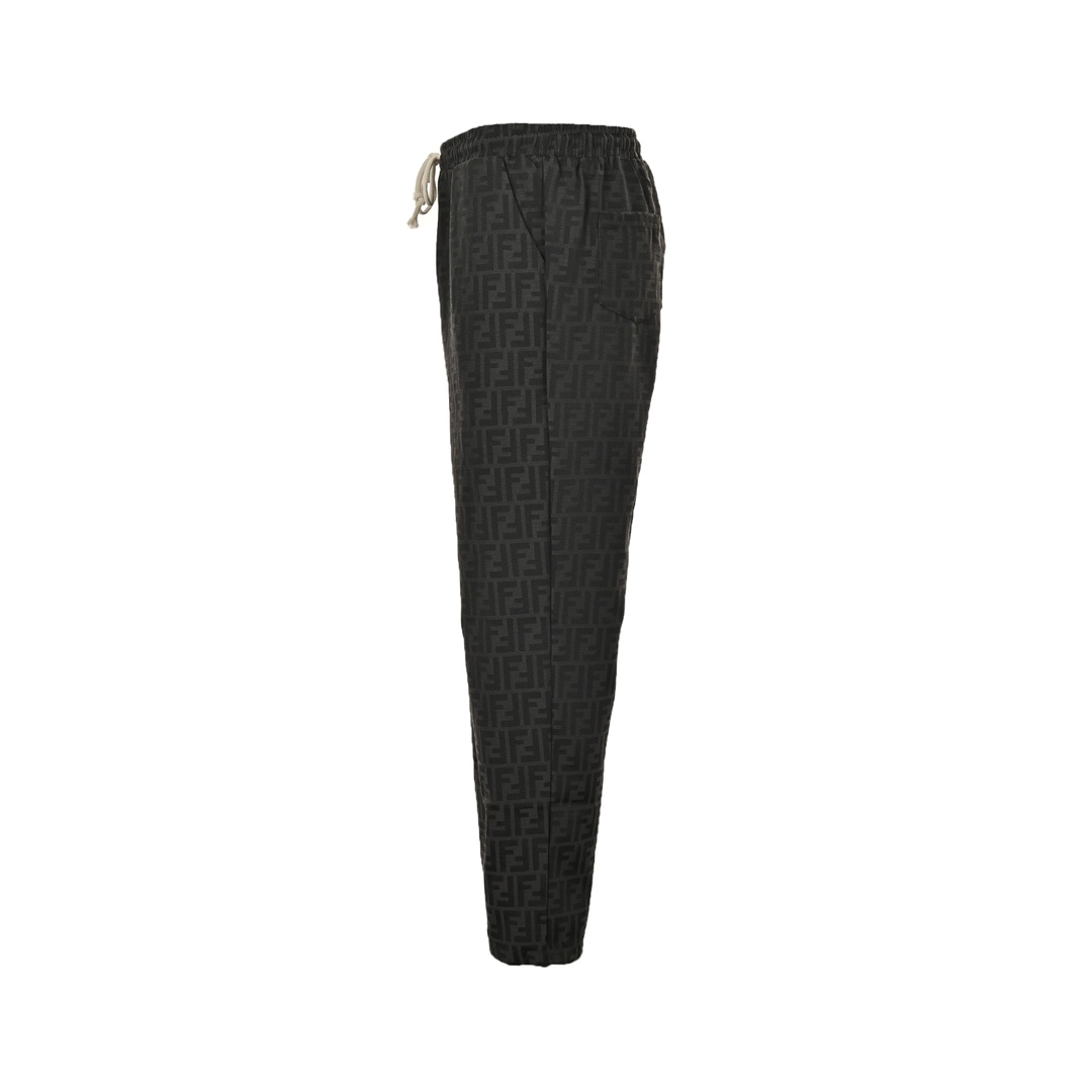 Fendi 24Fw FF all-over jacquard suit trousers