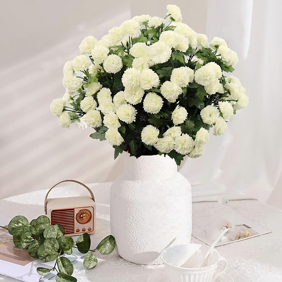 ⚡Flash Sale⚡  Artificial  Silk Chrysanthemum Ball