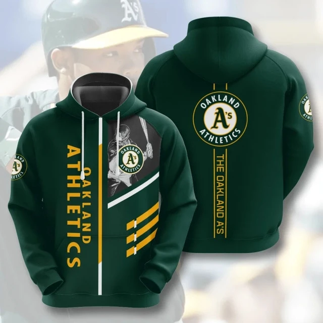 OAKLAND ATHLETICS 3D HOODIES OA003