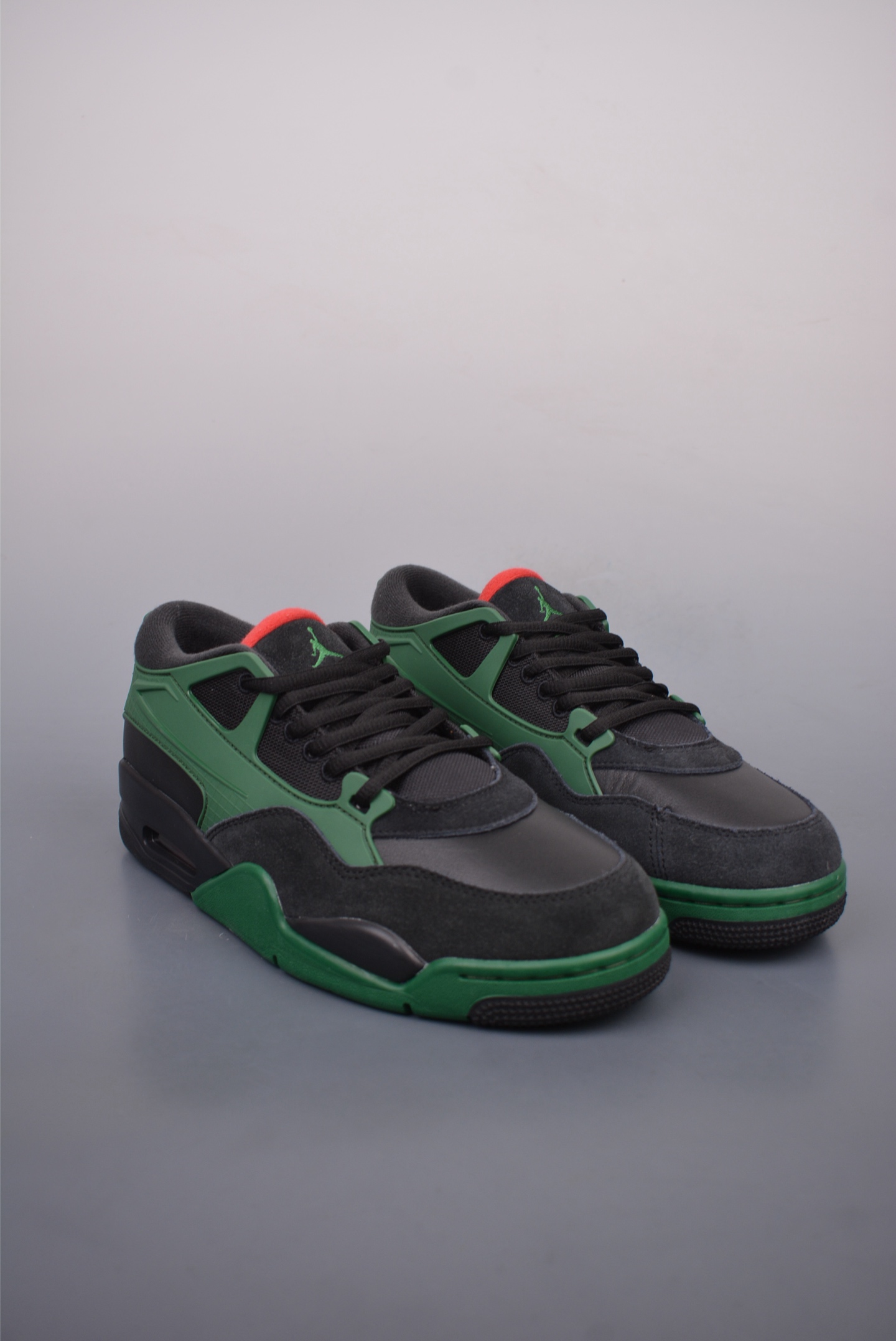 Nike Air Jordan 4 Retro RM Bred Black, Green and Red FQ7939-003