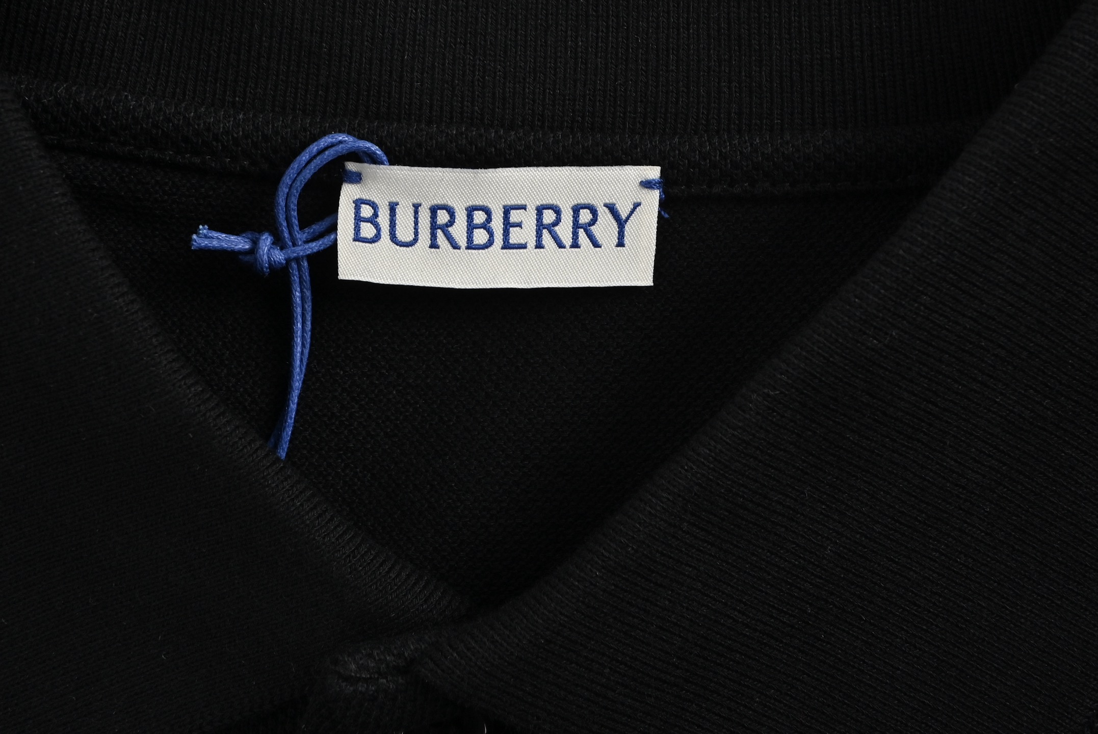 Burberry Wheat Horse Embroidered Polo Short Sleeve