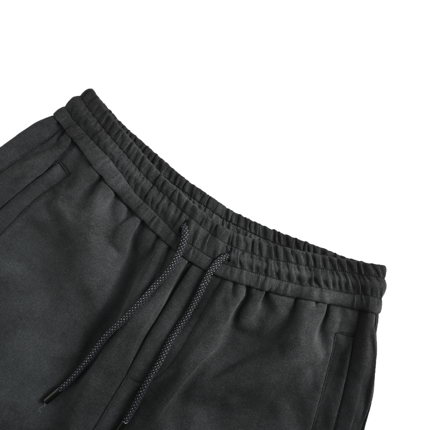 Balenciaga Washed Logo Lettering Shorts