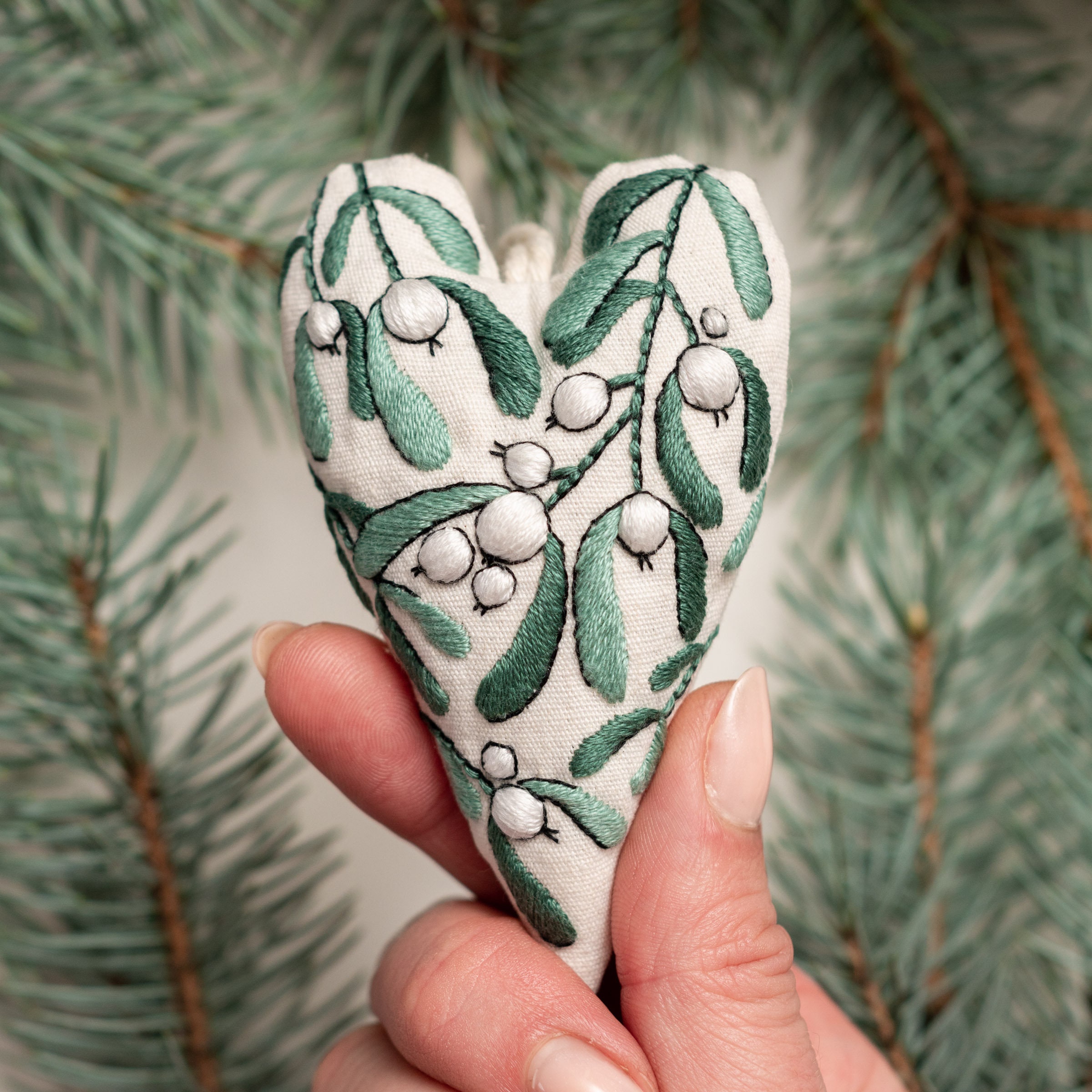 🎅2024 Christmas Promos🔥DIY Ornament for Christmas in the shape of a heart