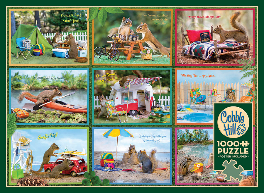 Squirrels on Vacation | 1000 Piece