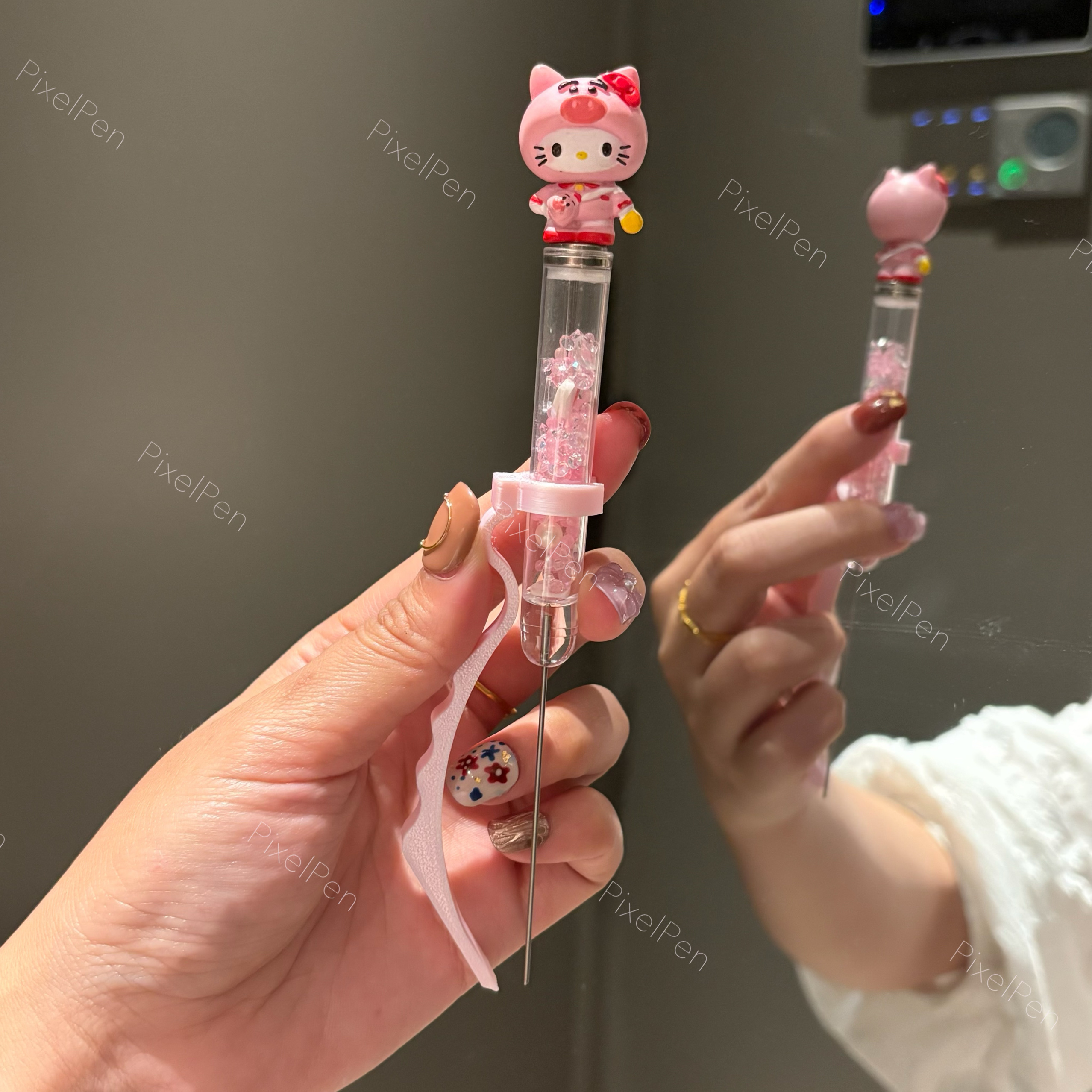 PixelPen Magnetic Grip Piecing Bean Pen Tool 2.6mm for small beans | kitty series