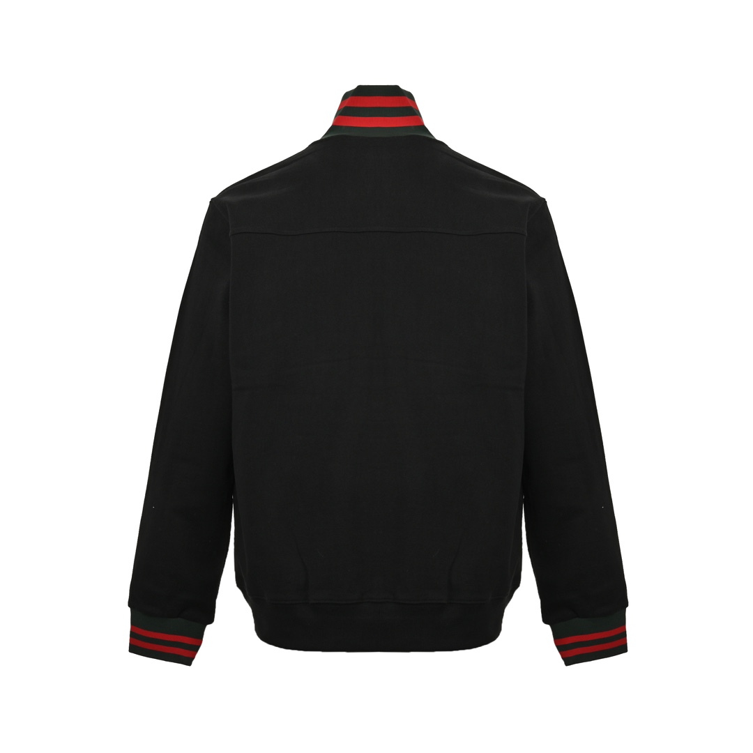 Gucci 24Fw red and green webbing work jacket