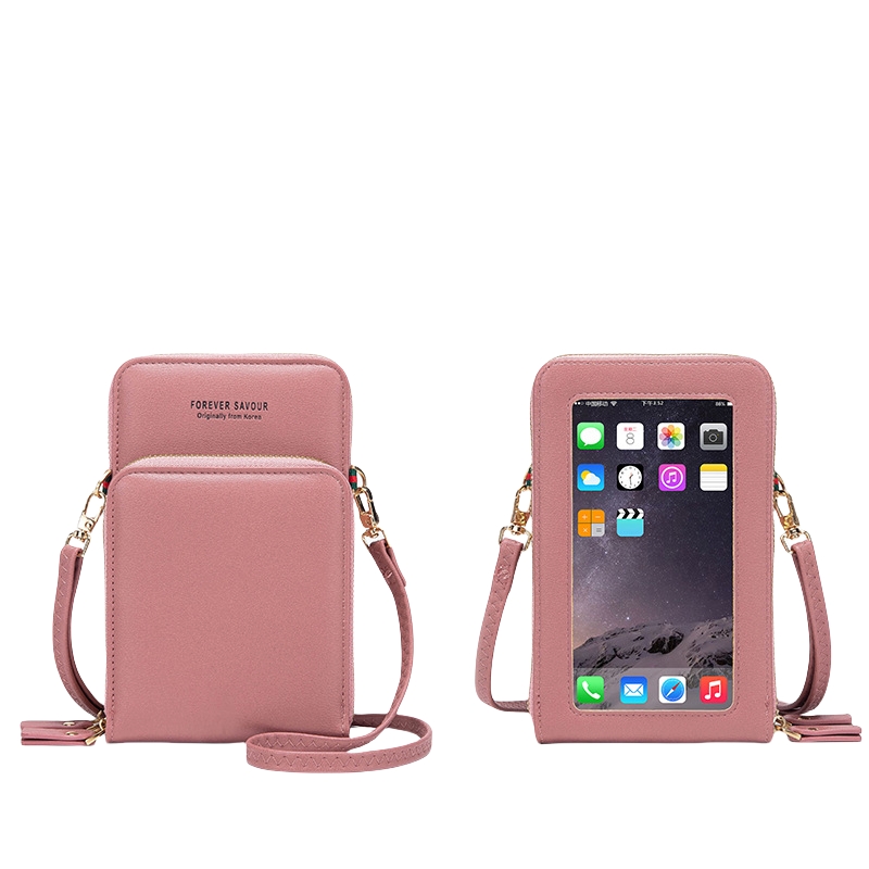 (🔥Last Day Promotion-SAVE 50% OFF) Multi-Compartment Touchscreen Crossbody Bag - Buy 3 FREE SHIPPING!
