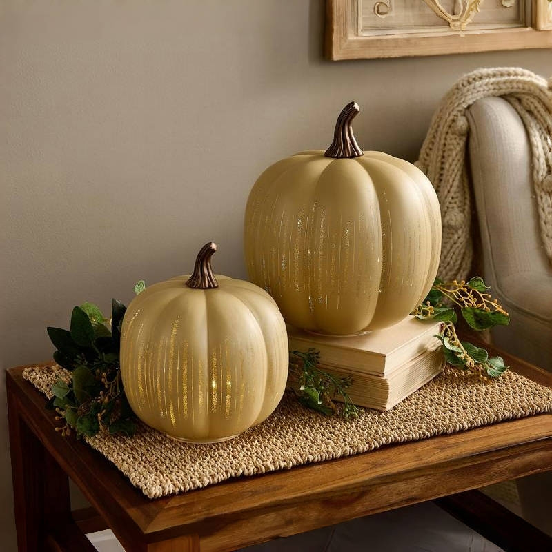 🏆Flash Sale⚡Illuminated Starry Night Glass Pumpkins