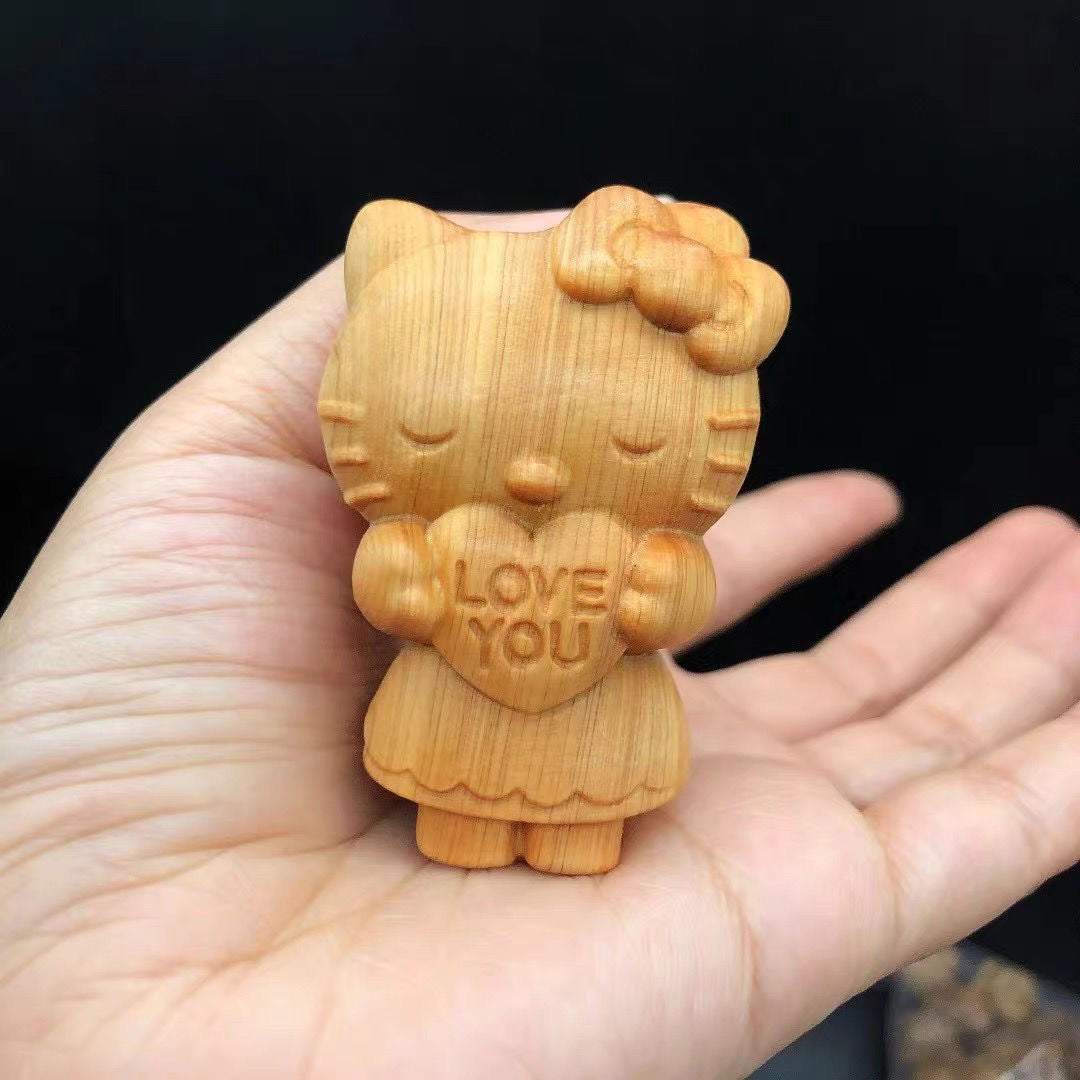 KT Wood Car Essential Oil Diffuser Car Air Freshener Aromatherapy Automotive Interior Accessories Decoration for Women