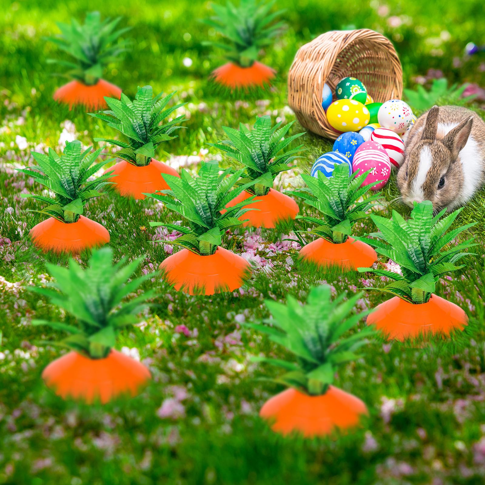 🎁Early Easter Sale- 50%OFF🎁6pcs/Set Easter Carrot Garden Staket Decorative