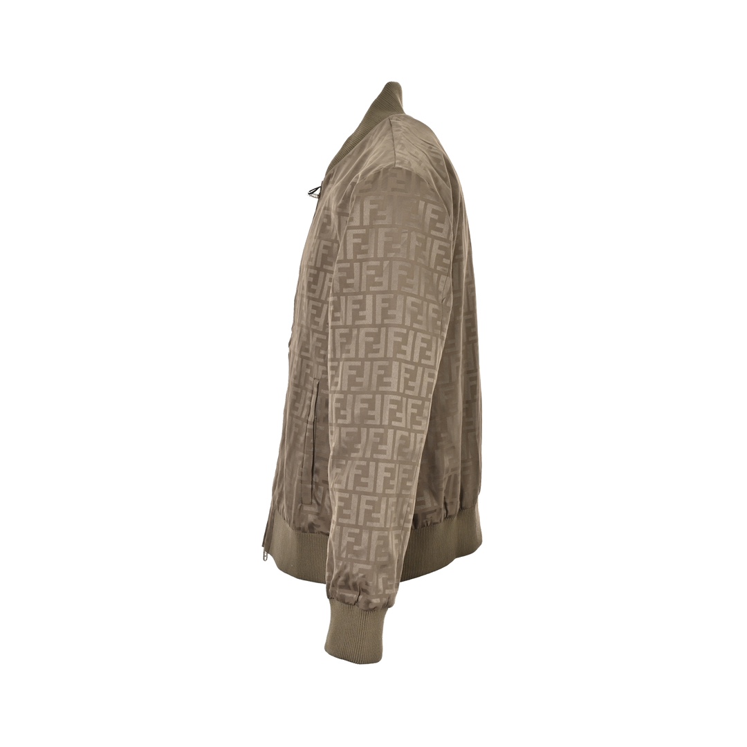 Fendi 24Fw all-over print jacquard jacket