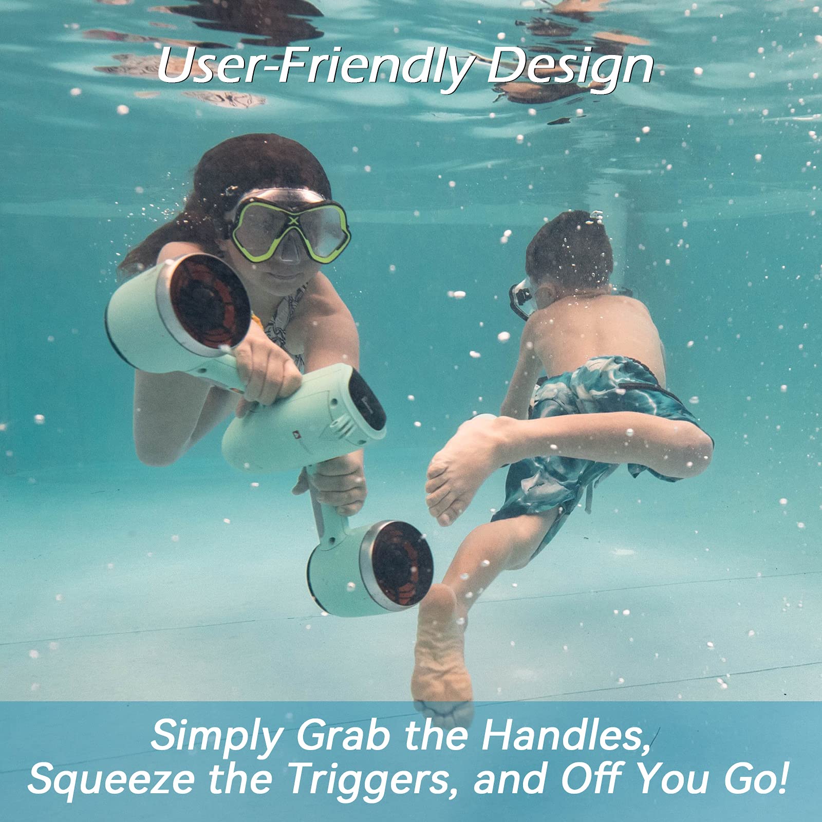 ☀Summer Sale🔥Dual Propeller Underwater Scooter