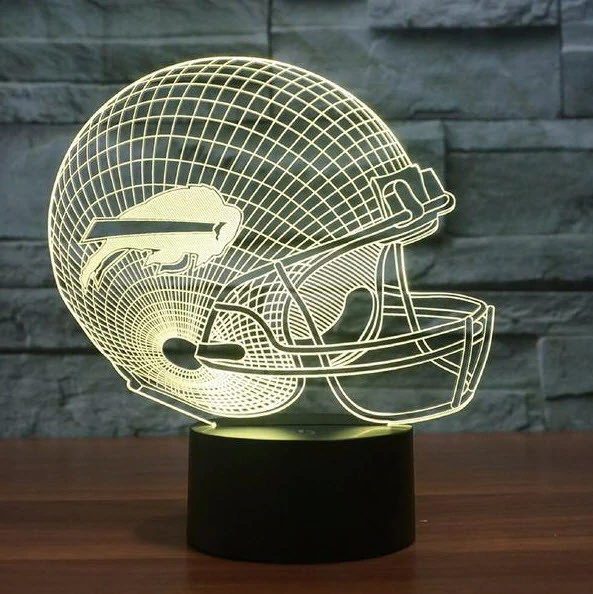 BUFFALO BILLS 3D LED LIGHT LAMP
