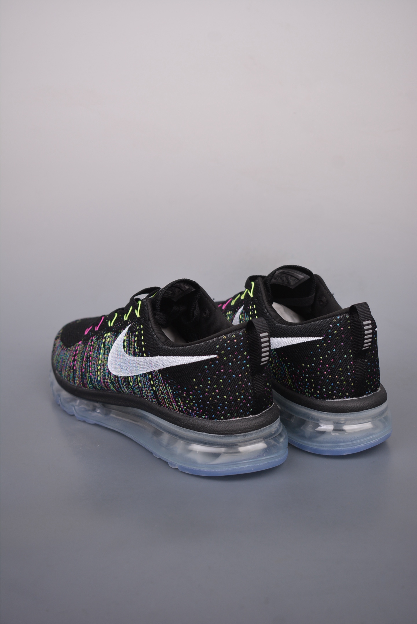 Nike Flyknit Air Max Black Multi-Color 620469-015