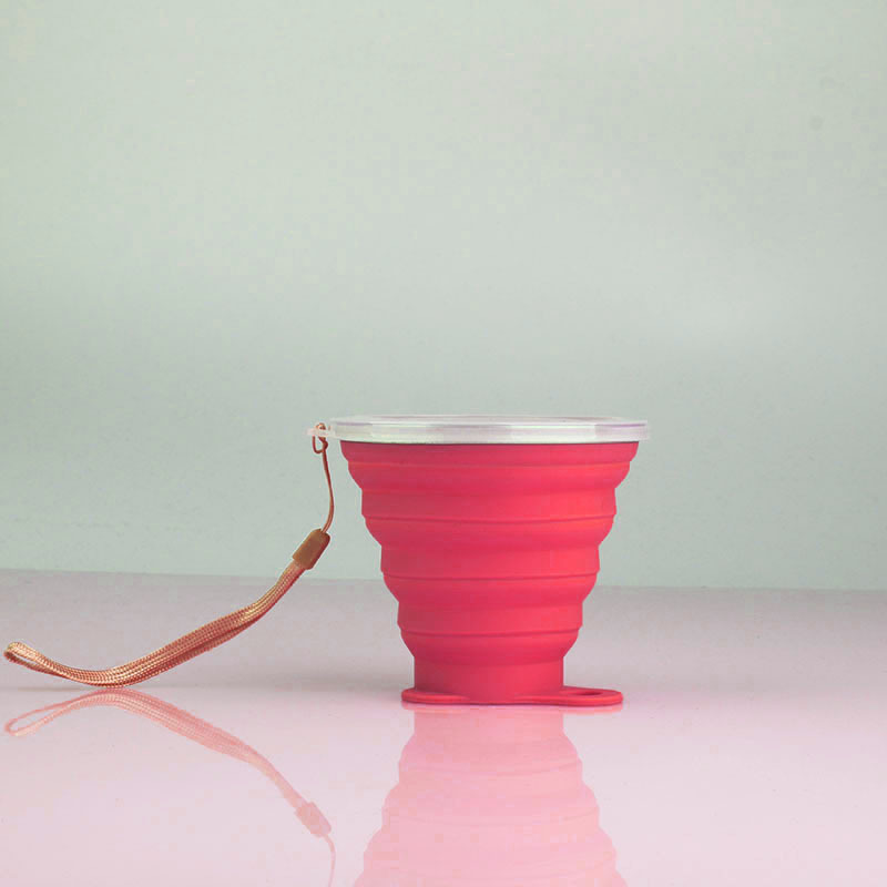(Last Day Flash Sale-50% OFF) Silicone Collapsible Travel Cup-BUY 4 FREE SHIPPING