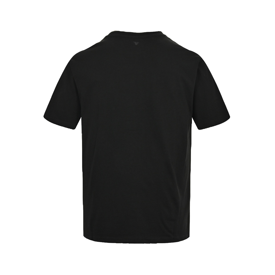 Burberry 24ss flocked horse print short sleeves
