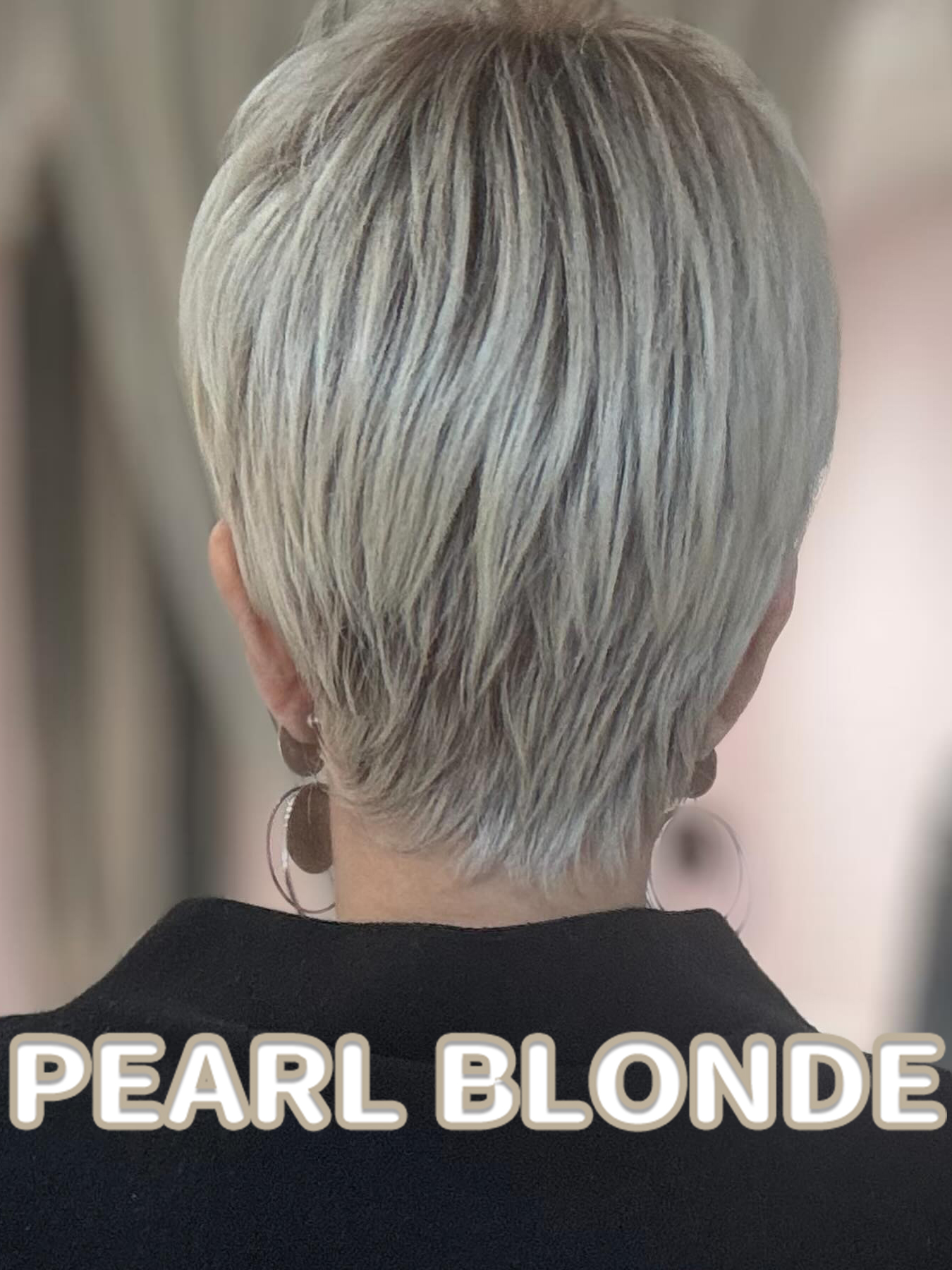 Feathered Pixie Wig With Tapered Cut