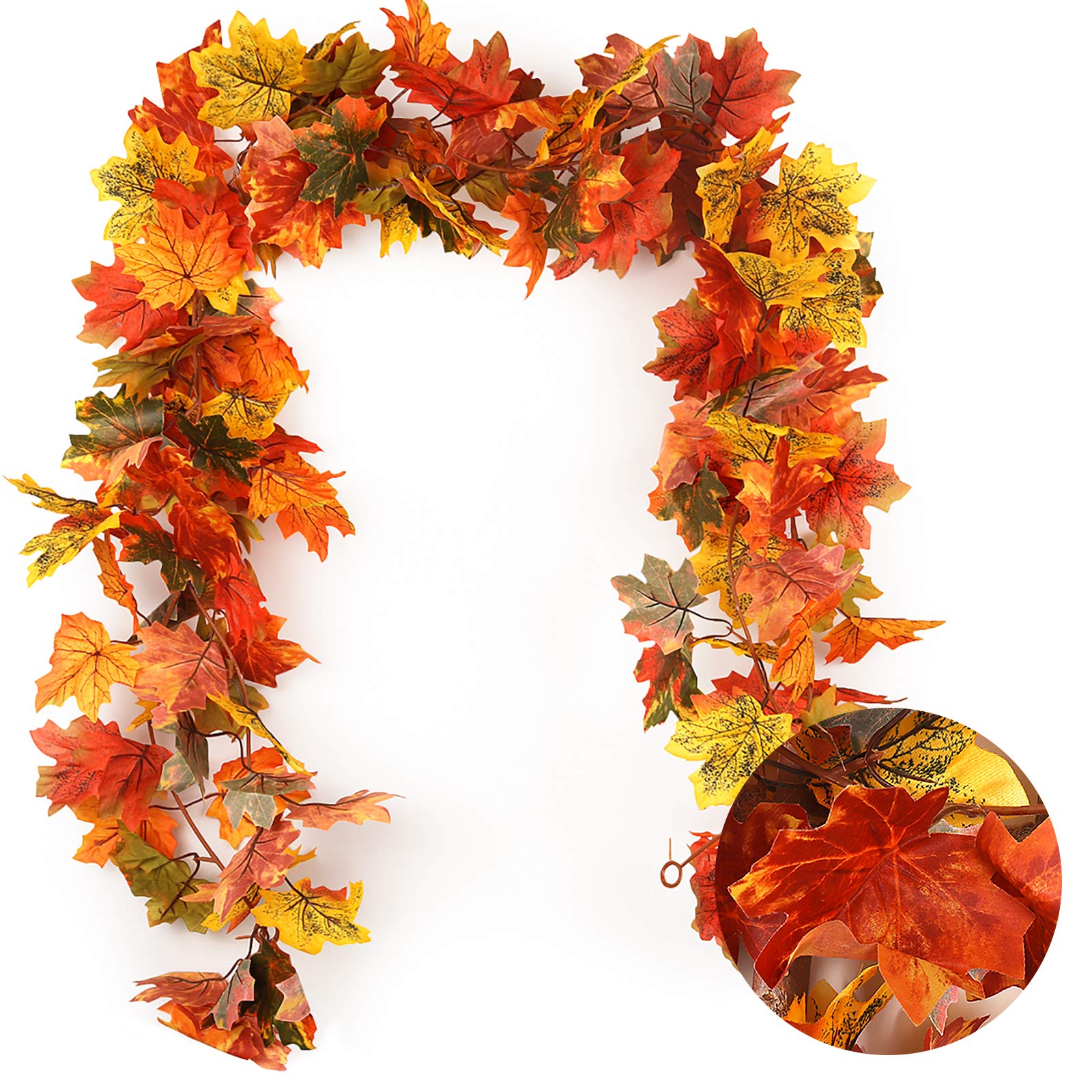 🔥ON SALE - 50% OFF🔥 2 Pack Fall Maple Leaf Garland