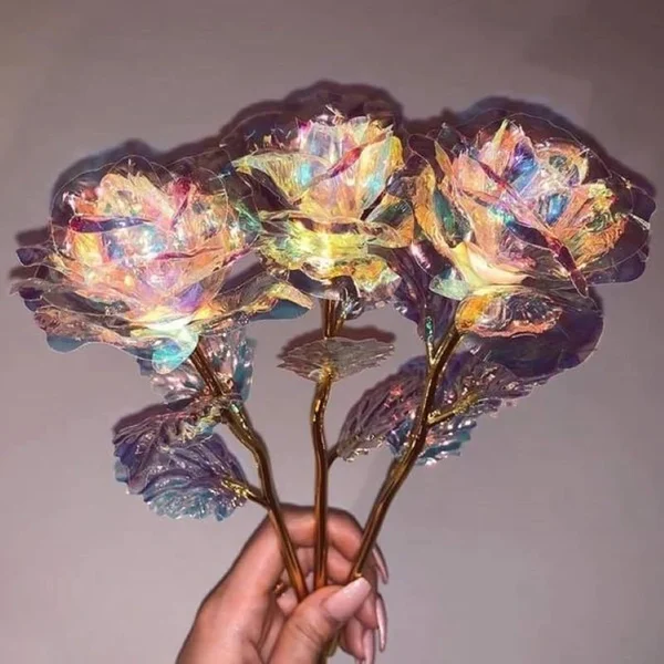 🎁A lovely GIFT! 💐Colorful Crystal Rose（Last day of special sale）