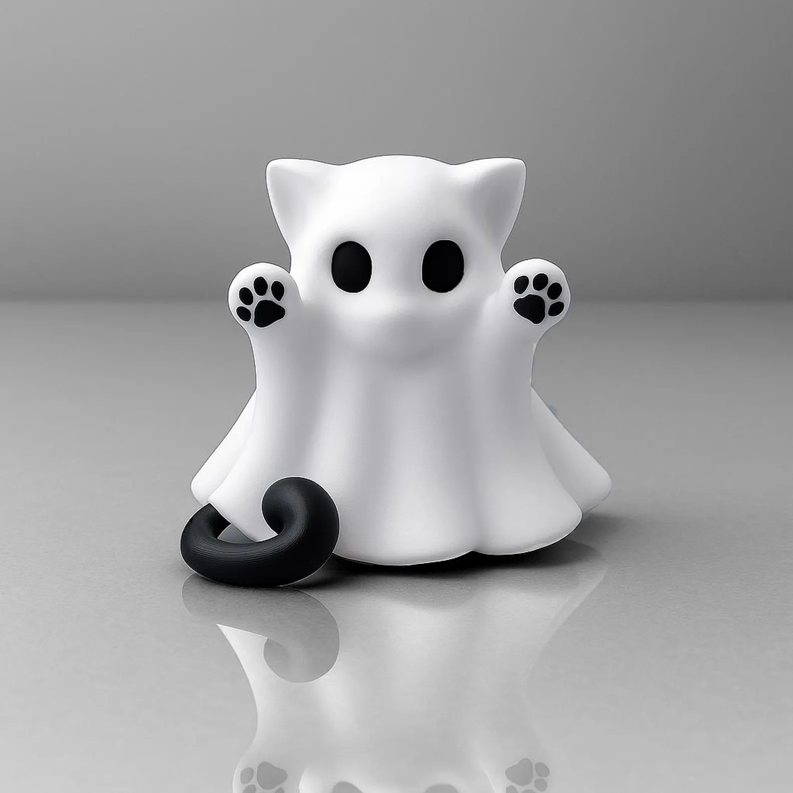 Tiny Ghost Cat