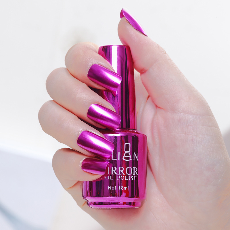 2025 Glamorous Chrome Metallic Mirror Nail Polish