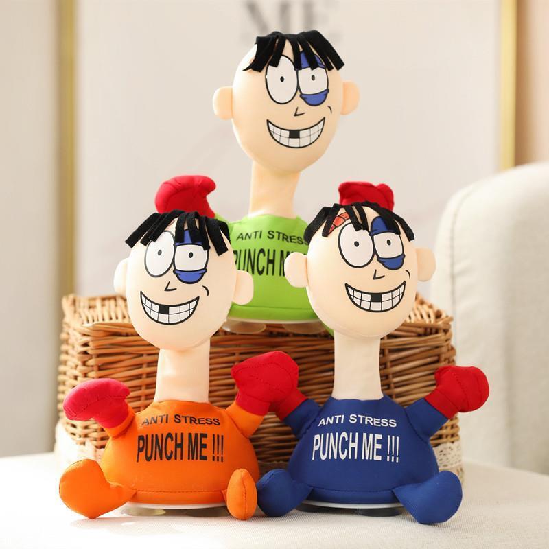 Funny Punch Me Screaming Doll