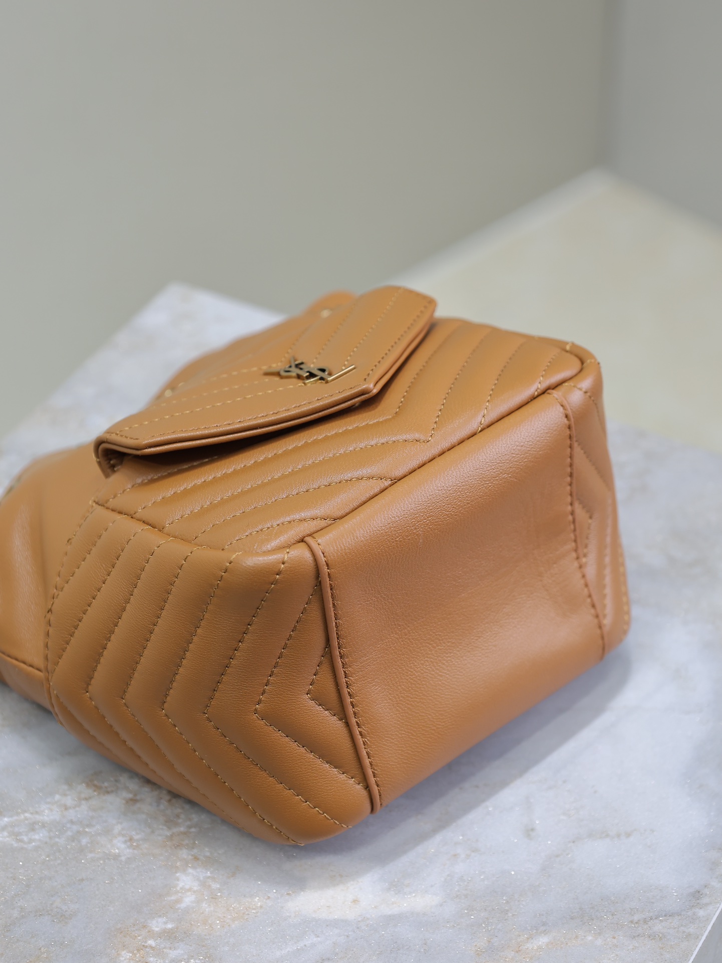 Yves Saint Laurent JOE V Quilted Mini Bucket Bag 631052