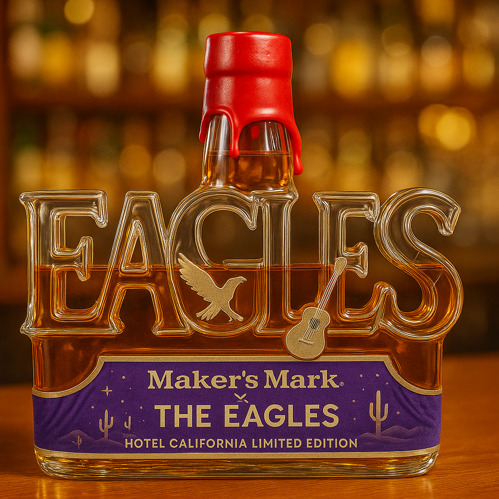 The Eagles Whiskey Bottle