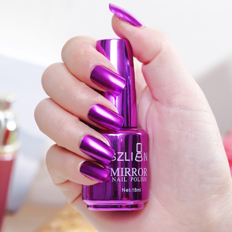 2025 Glamorous Chrome Metallic Mirror Nail Polish