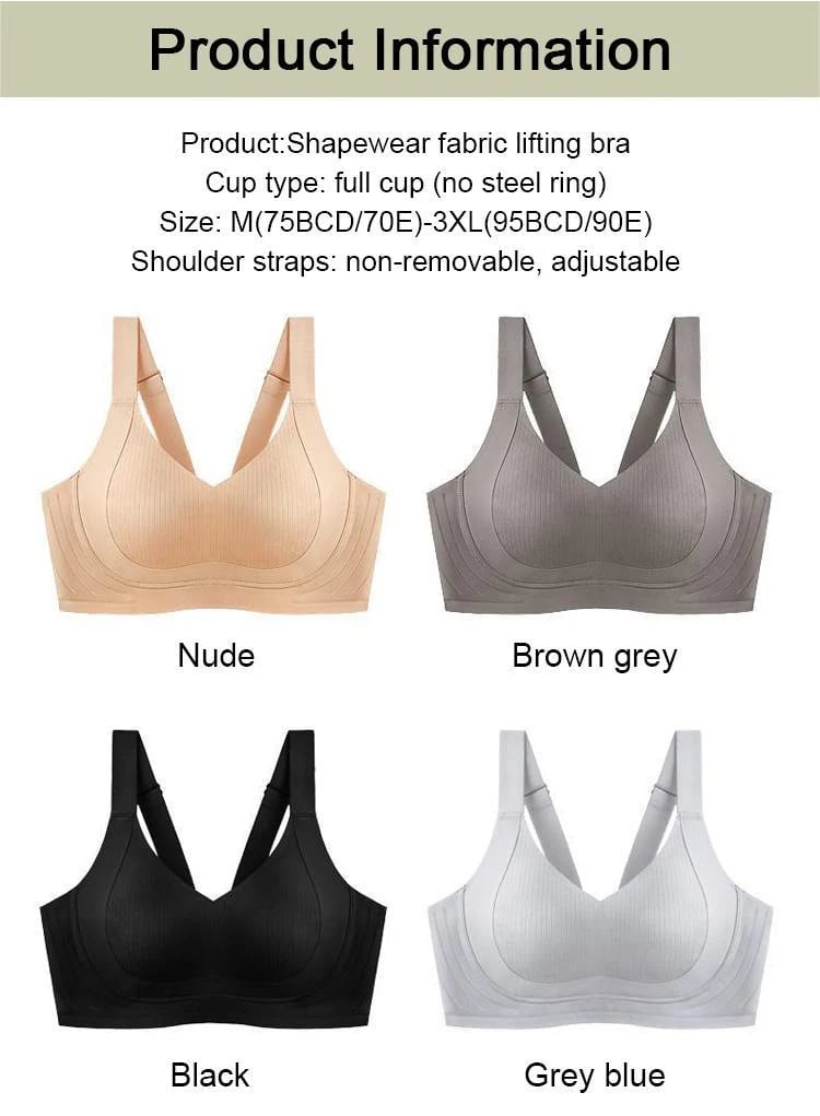 🔥Early Christmas Sale🏆Wire-Free Non-Marking Skin-Friendly Push-Up Bra
