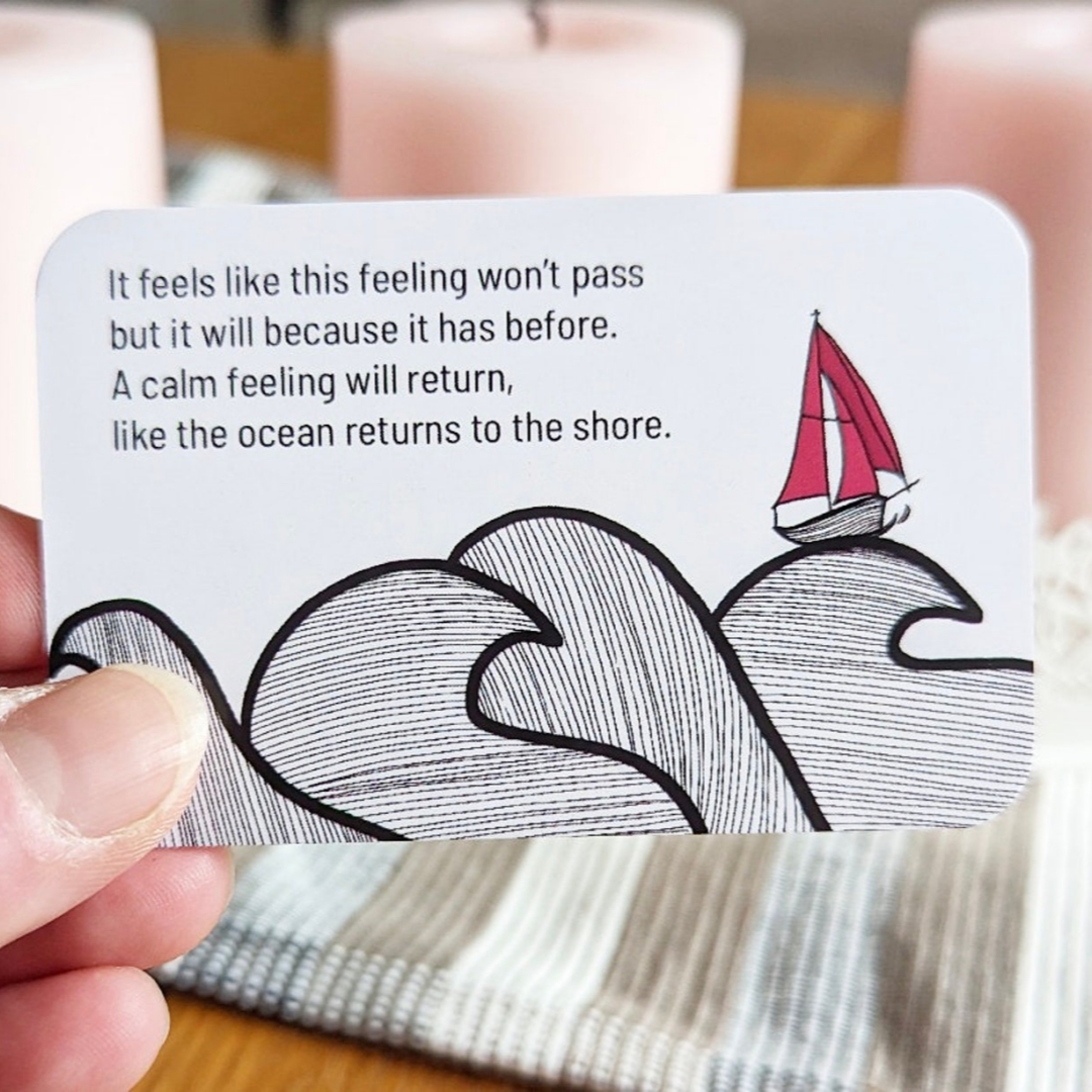 🧘🏼Anxiety Affirmations Card Pack - Anxiety Pocket Poems
