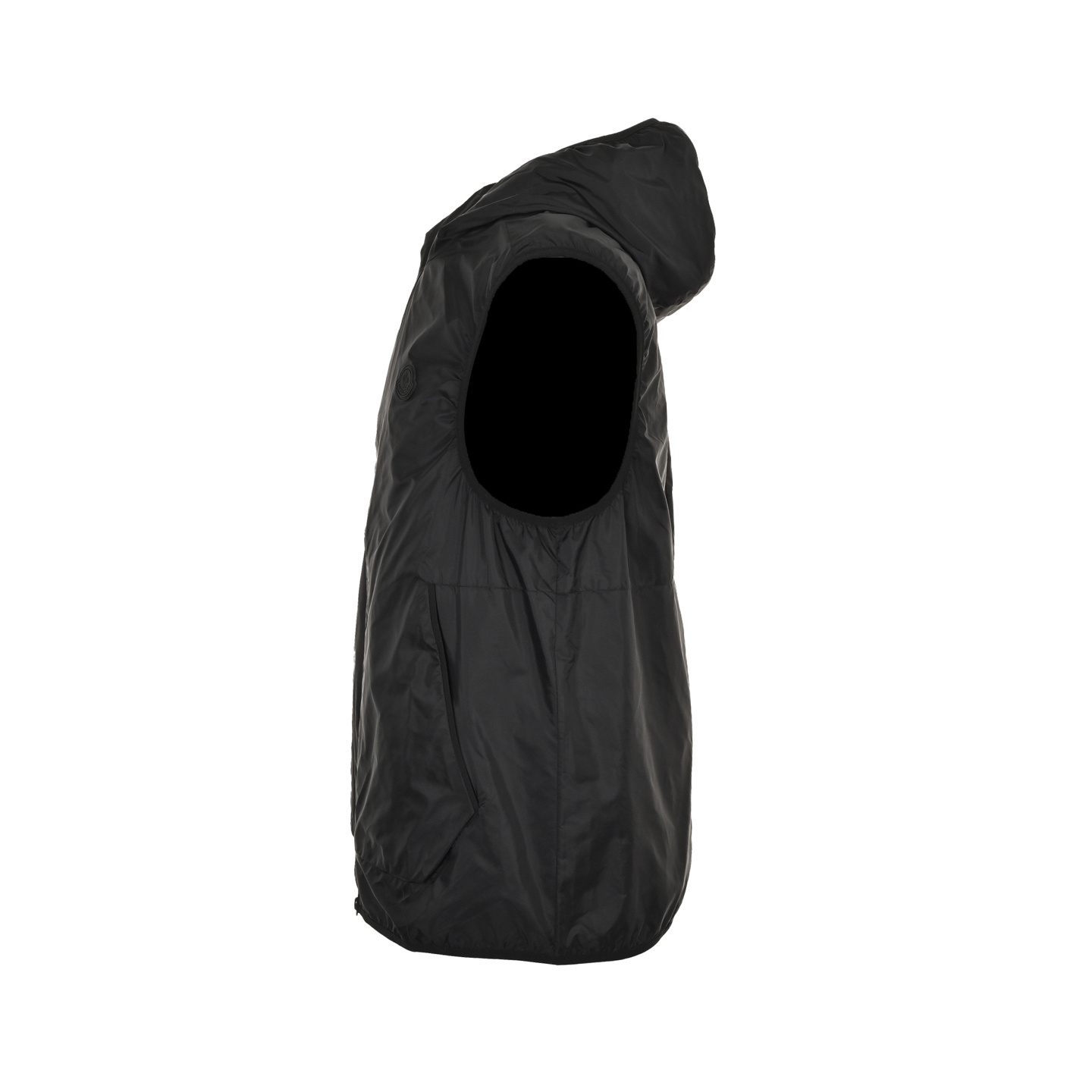 Moncler 25SS reflective print hooded vest