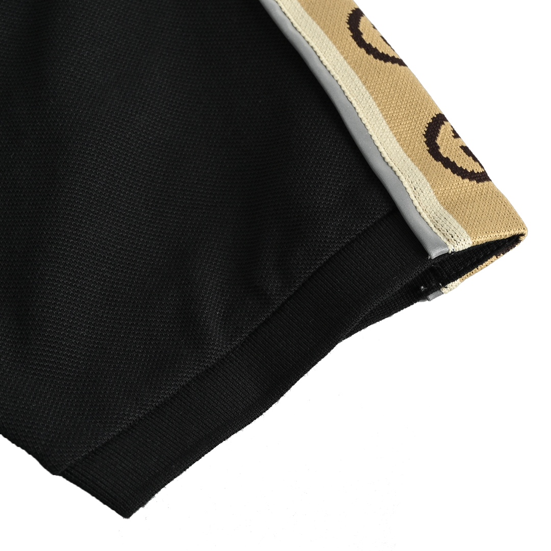 Gucci 20ss reflective webbing Polo short sleeve