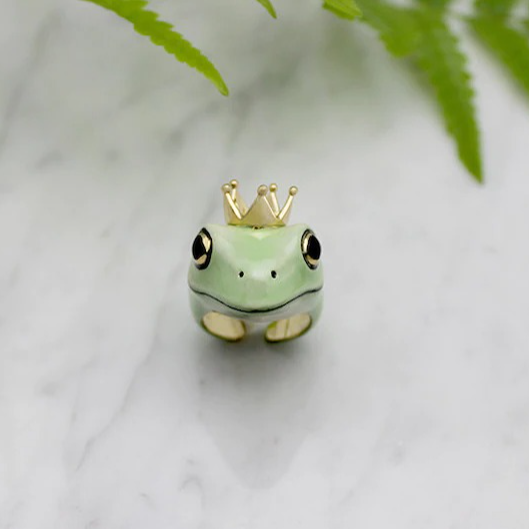 (🌲CHRISTMAS SALE NOW-48% OFF) Frog Prince Ring (BUY 2 GET FREE SHIPPING)