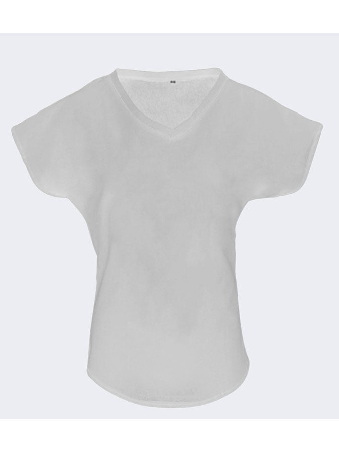 Solid Color Cotton And Linen T-Shirt