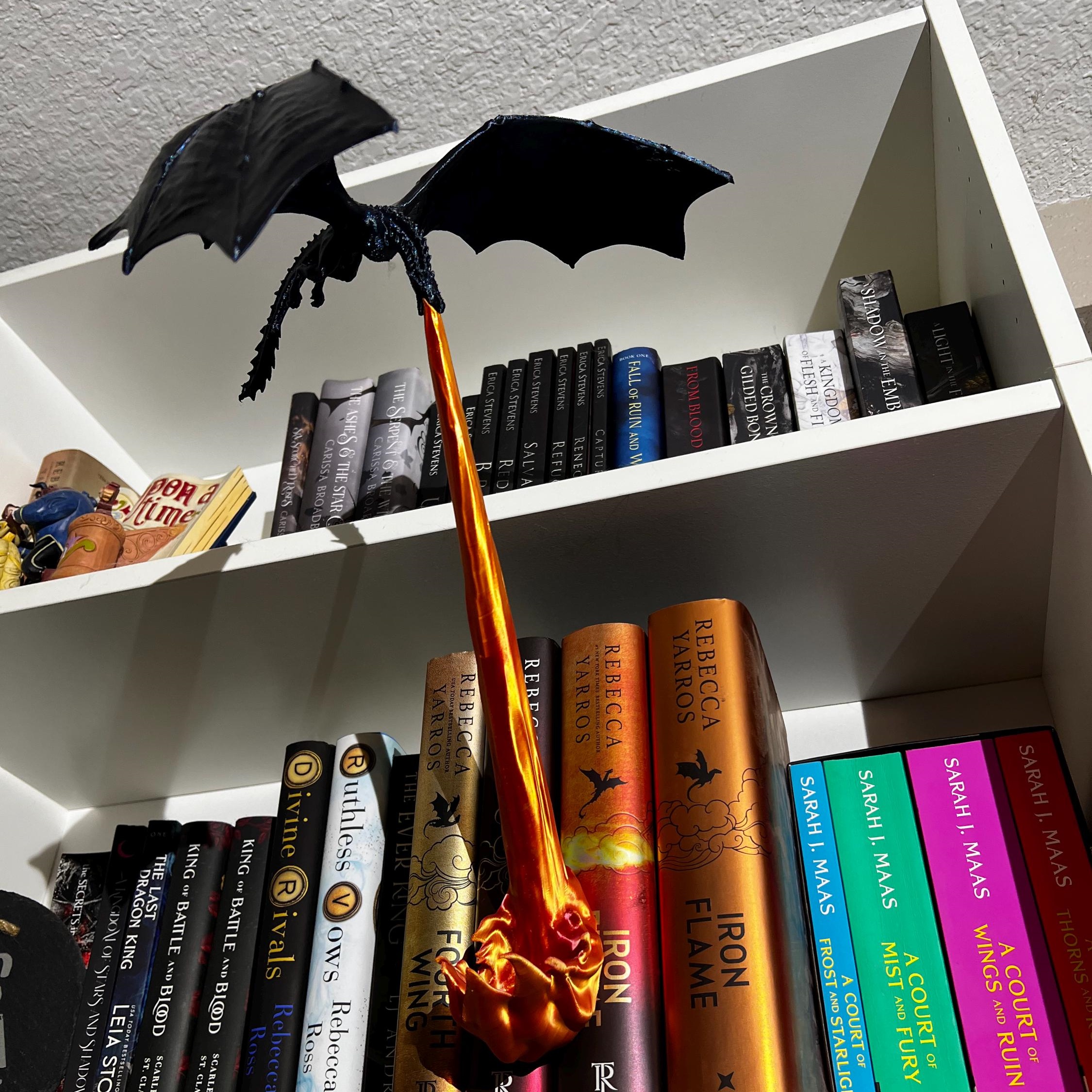 2024 New Dragon Flame Book Nook