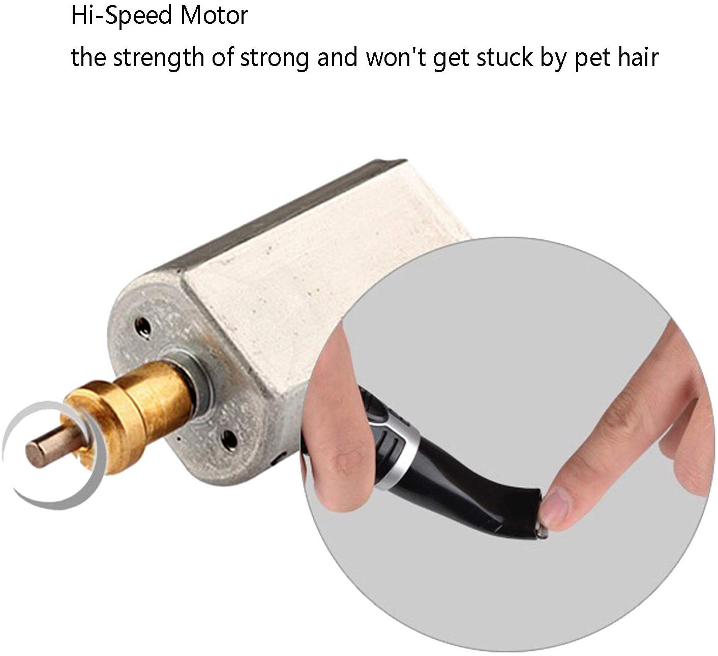Pet Grooming Clippers for Trimming The Hair Around Paws, Eyes, Ears, Face, Rump