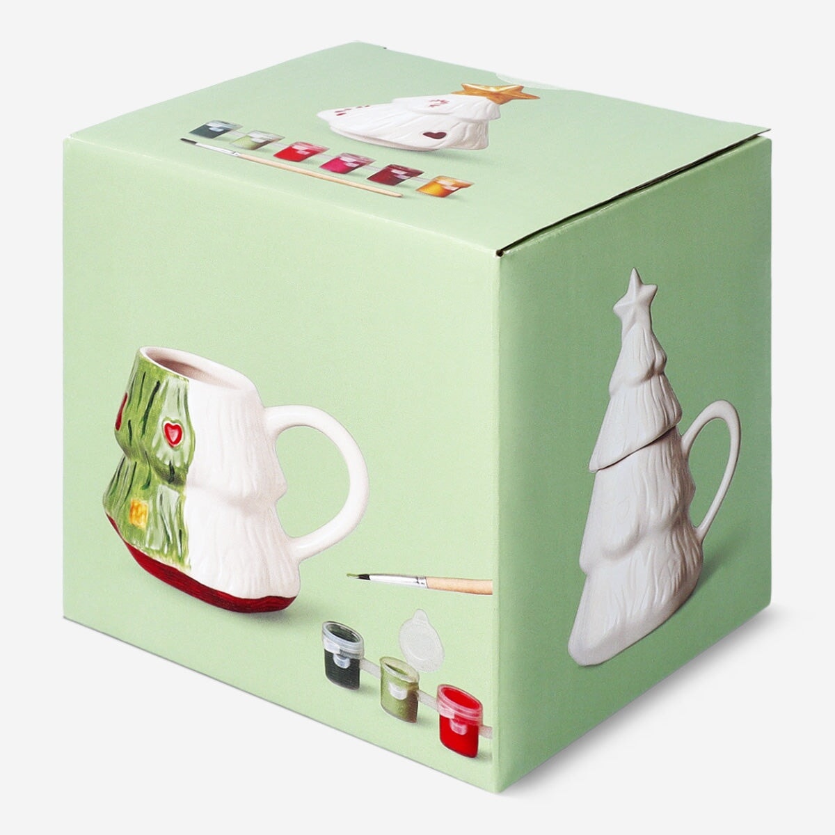 🎄CHRISTMAS ON SALE🔥DIY Christmas tree mug with paint