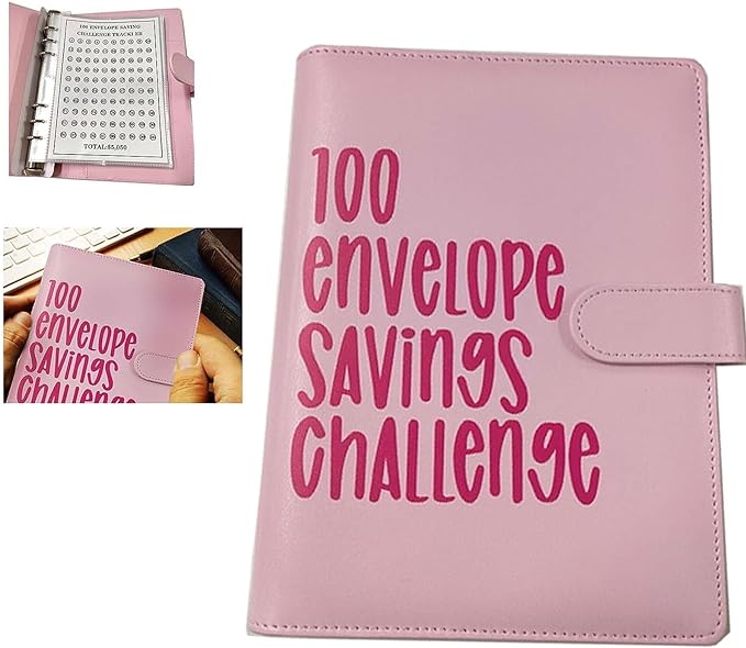 100 Envelope Challenge Cash Savings Journal: 🔥🔥（A 100-Day Money Saving and Budgeting Notebook for the Cash Envelope System）