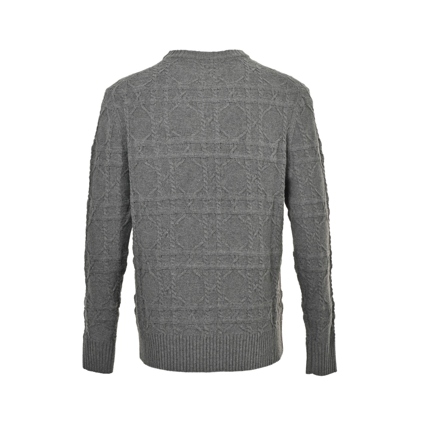 Dior 25Fw cannage cashmere crewneck sweater