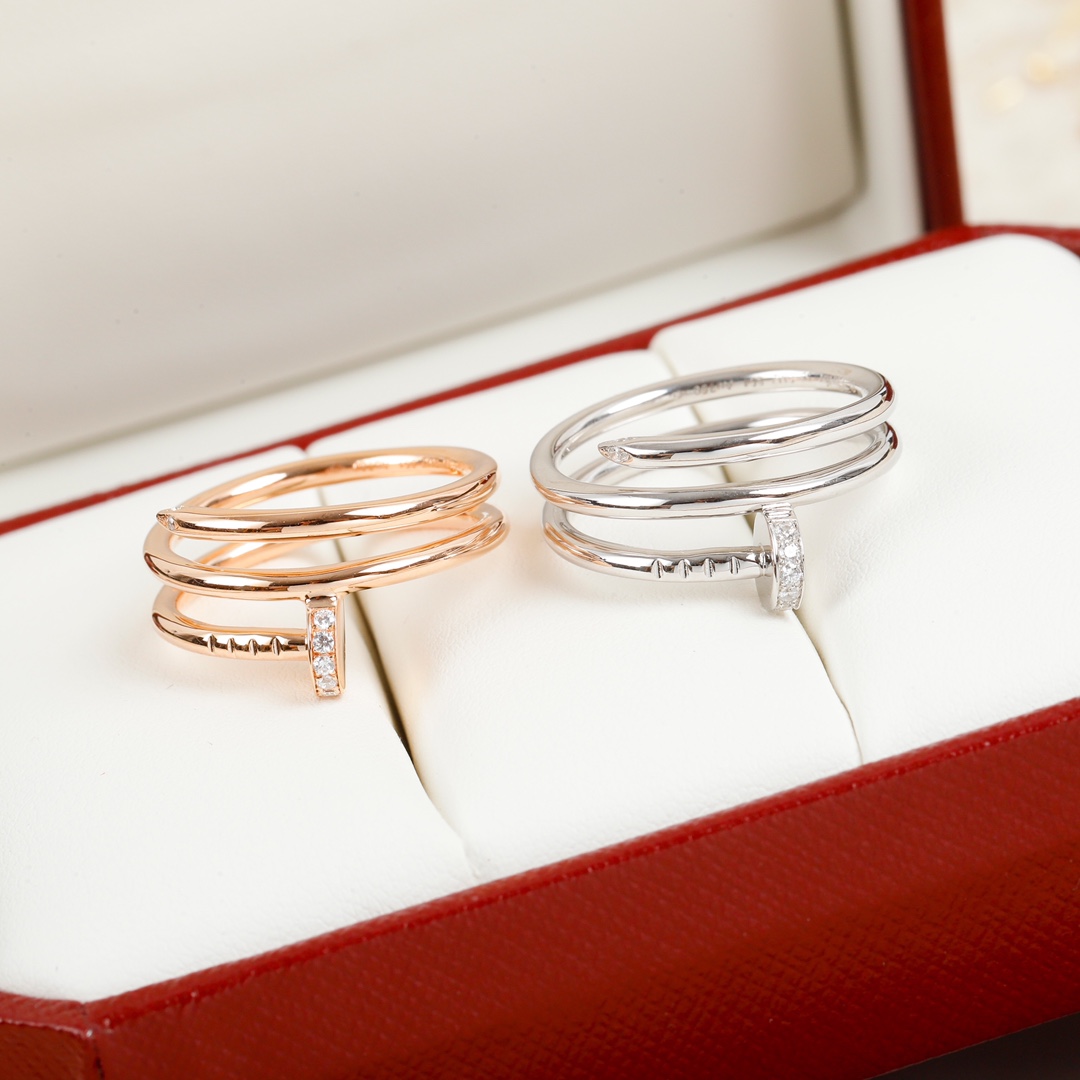 Cartier nail diamond ring