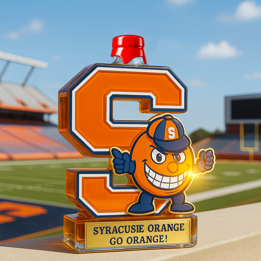 Syracuse University Whiskey Bottle