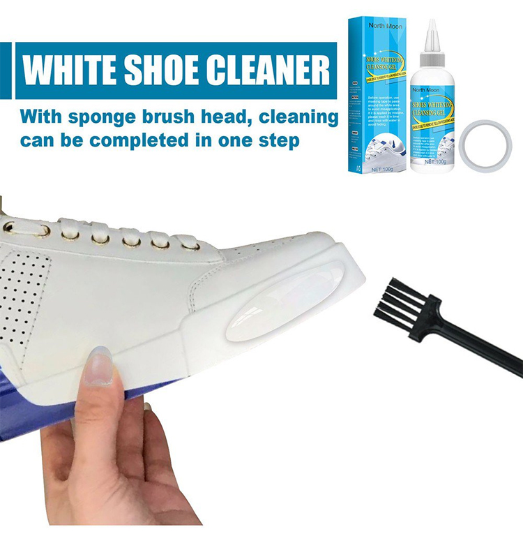 (🔥Last Day Promotion-SAVE 50% OFF)-Shoes Whitening Cleansing Gel-🔥BUY 3 GET 2 FREE